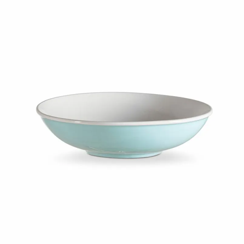 Geschirr-Suppenteller Basic Ø 22 cm Hellblau