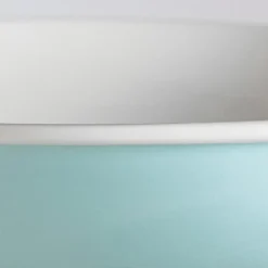 Geschirr-Suppenteller Basic Ø 22 cm Hellblau