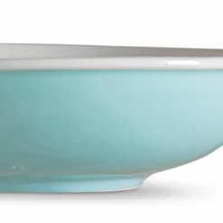 Geschirr-Suppenteller Basic Ø 22 cm Hellblau