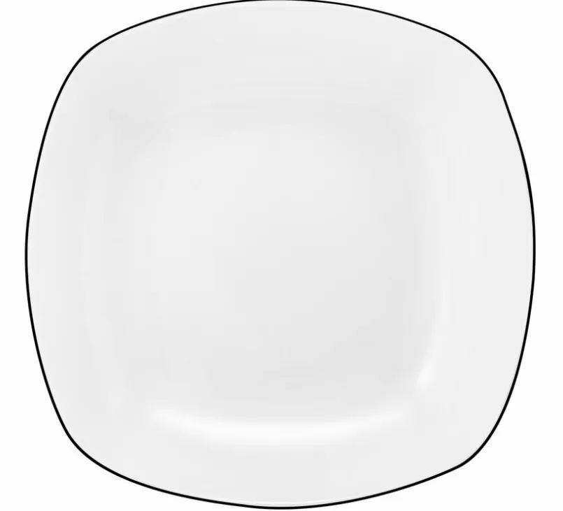 Geschirr|Seltmann Suppenteller Lido 21 x 21 cm Schwarz