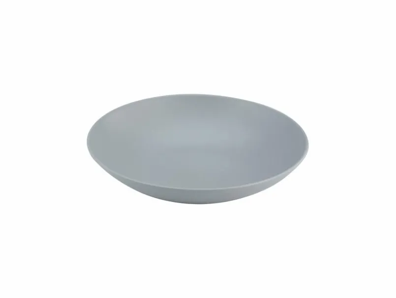 CreaTable Geschirr-Suppenteller Soft Touch Ø 23 cm Grau