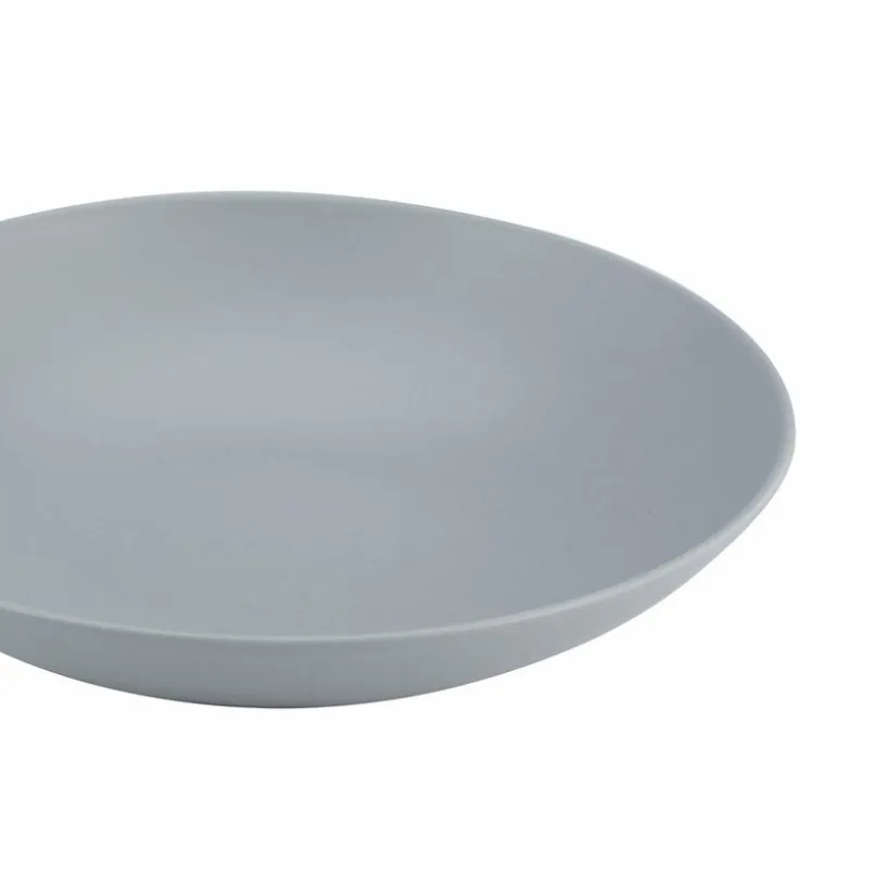 CreaTable Geschirr-Suppenteller Soft Touch Ø 23 cm Grau