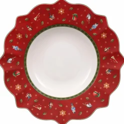 Villeroy & Boch Tischdeko|Geschirr-Suppenteller Toy's Delight Ø 26,4 cm Rot