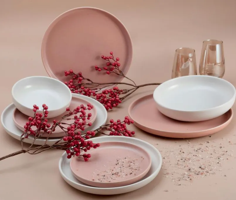 Geschirr|CreaTable Suppenteller Uno Ø 22 cm Weiß