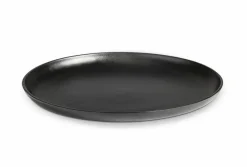 Tabletts|Tabletts-Tablett Ø 30 cm Schwarz