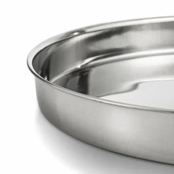 Tabletts|Tabletts-Tablett Ø 25 cm Silber