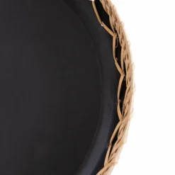 Tabletts|Tabletts-Tablett Ø 25 cm Schwarz