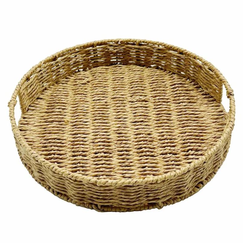 Tabletts|Tabletts-Tablett Ø 35 cm Natur