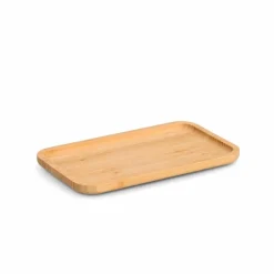 Tabletts|Tabletts-Tablett 27 x 16 cm Hellbraun