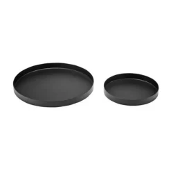 Tabletts|Tabletts|ladelle Tablett Aurora 2tlg. Schwarz