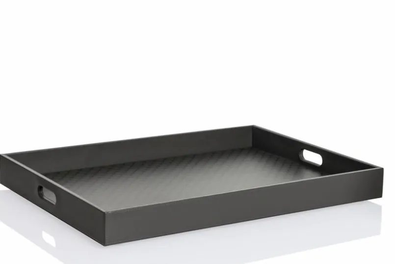 JOOP! Tabletts|Tabletts-Tablett Cornflower 65,5 x 65,5 cm Anthrazit