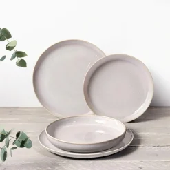 like. by Villeroy & Boch Geschirr-Tafelservice Crafted Cotton 4tlg. Weiß