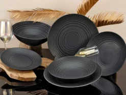 Tafelservice Lava Stone 12tlg.<CreaTable Clearance