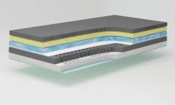 HUKLA Comfortbetten Matratzen-Taschenfederkernmatratze M800 Stretch