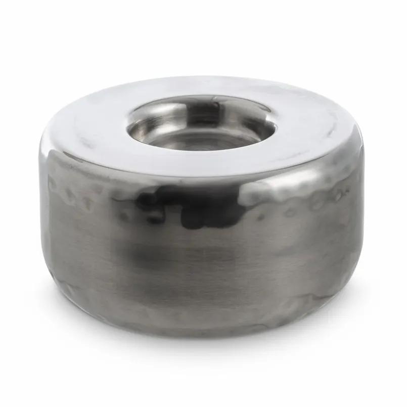 Teelichthalter|Teelichthalter-Teelichthalter Ø 9 cm Silber
