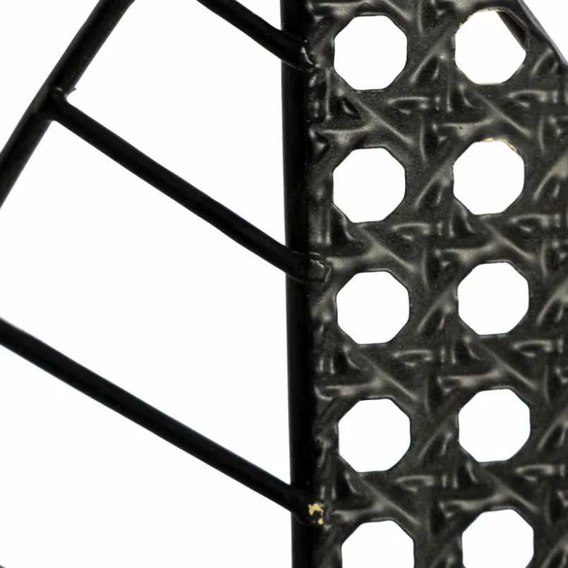 Teelichthalter|Teelichthalter| Teelichthalter Blätter 33,9 cm Schwarz