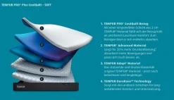 TEMPUR® Matratzen-Tempur Pro® Matratze Soft CoolQuilt