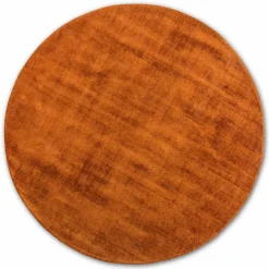 Moderne Teppiche-Teppich Milano Ø 140 cm Orange