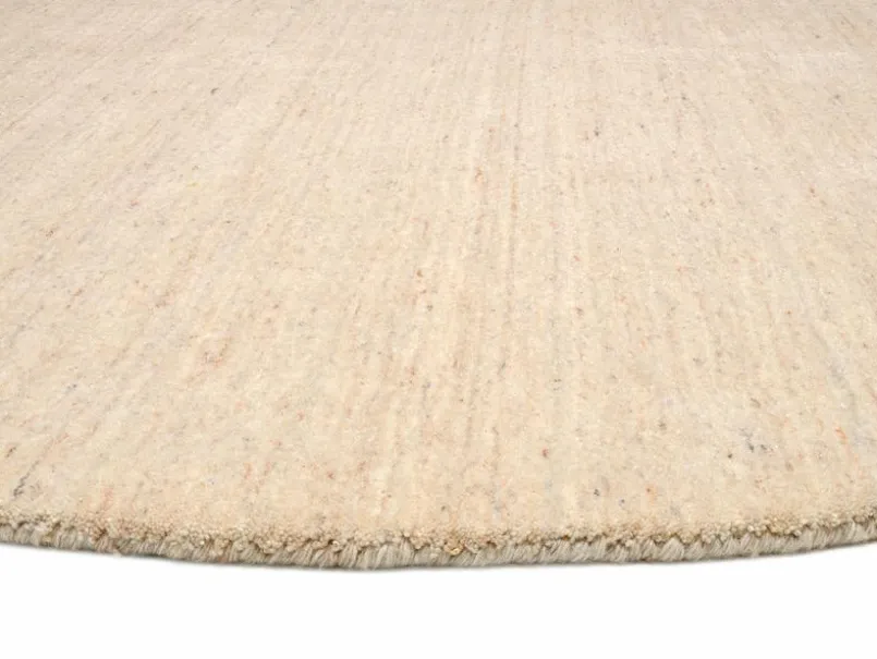 Natur(Look) Teppiche| Teppich Amelia Ø 150 cm Grau