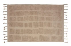 Natur(Look) Teppiche-Teppich Bricks Beige