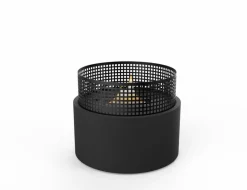 Feuerschalen|Tenderflame Terrassenfeuer Plettenberg 180 Schwarz