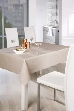 Tischwäsche|Tischwäsche| Tischdecke Oslo Outdoor 130 x 160 cm Sand