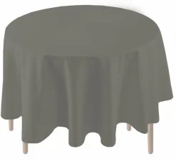 Apelt Tischwäsche|Tischwäsche-Tischdecke Uni 150 cm Anthrazit