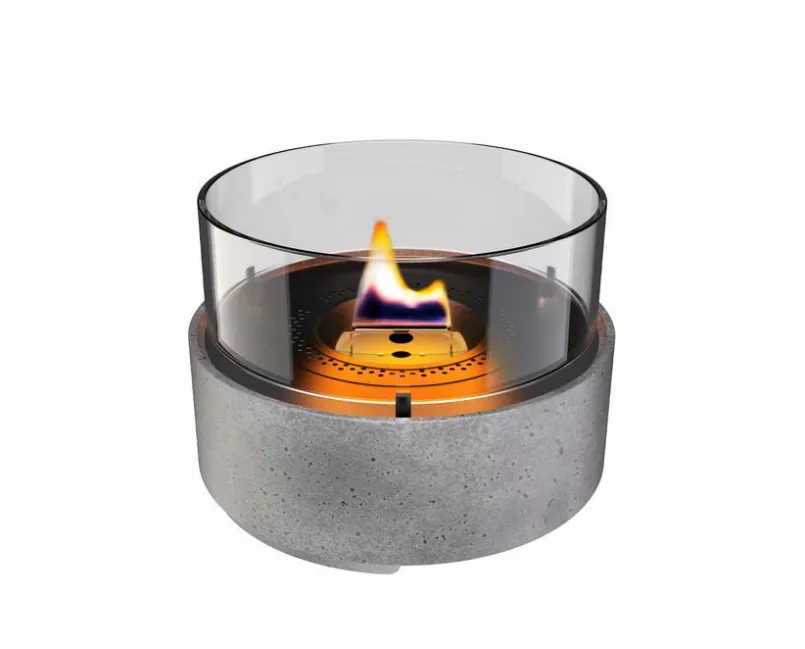 Feuerschalen|Tenderflame Tischfeuer Café 18 Lava Grau