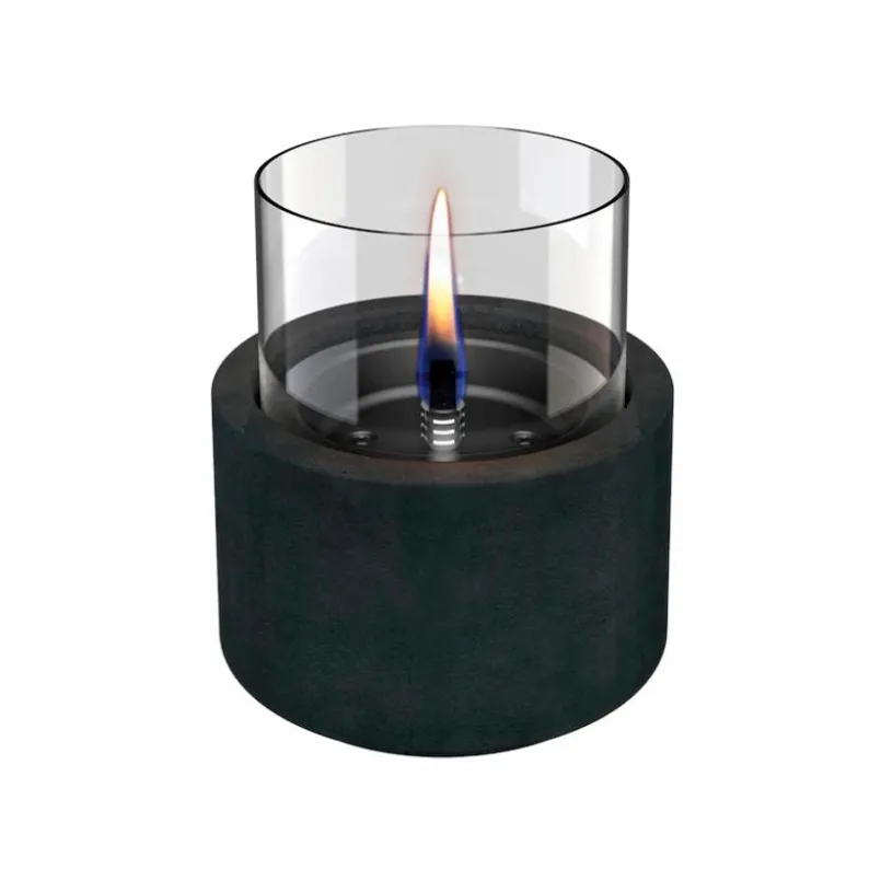 Feuerschalen|Tenderflame Tischfeuer Lotus 12 Concrete Black