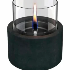 Feuerschalen|Tenderflame Tischfeuer Lotus 12 Concrete Black