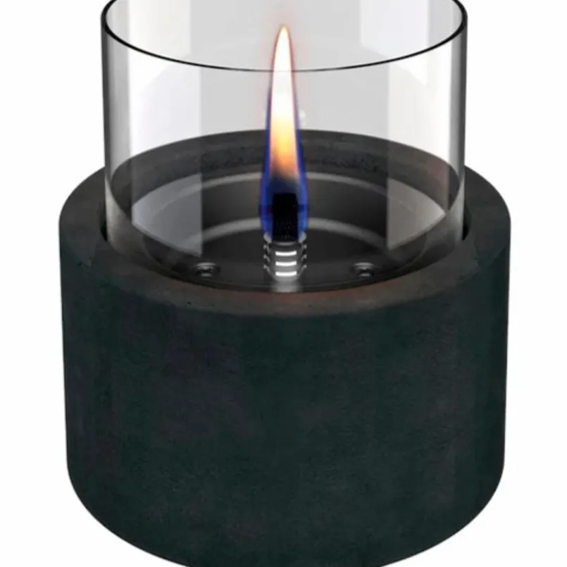Feuerschalen|Tenderflame Tischfeuer Lotus 12 Concrete Black