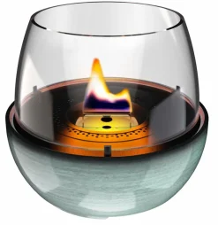 Feuerschalen|Tenderflame Tischfeuer Tulip 18 Glaze Grün