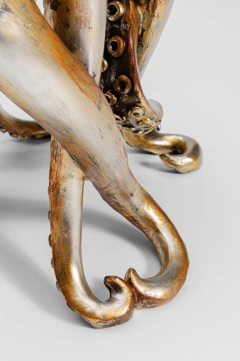 KARE DESIGN Tischlampen-Tischleuchte Animal Octopus Gold