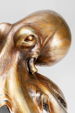 KARE DESIGN Tischlampen-Tischleuchte Animal Octopus Gold