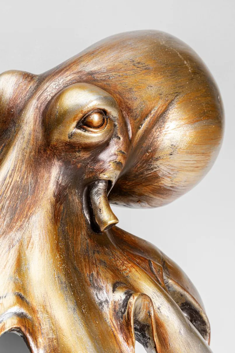 KARE DESIGN Tischlampen-Tischleuchte Animal Octopus Gold