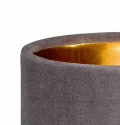 Tischlampen|Fischer & Honsel Tischleuchte Aura Grau