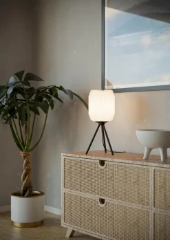 Tischlampen|EGLO Tischleuchte Belgrave Weiß
