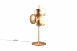 Trio Select Tischlampen-Tischleuchte Bubble Gold