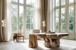 Trio Select Tischlampen-Tischleuchte Bubble Gold