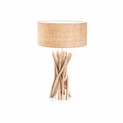 IDEAL LUX Tischlampen-Tischleuchte Driftwood Beige