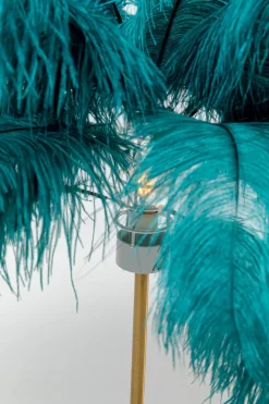 KARE DESIGN Tischlampen-Tischleuchte Feather Palm Grün