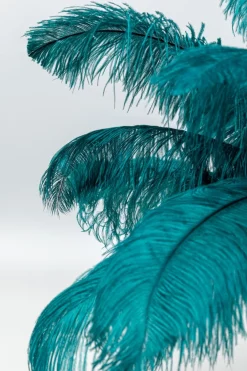 KARE DESIGN Tischlampen-Tischleuchte Feather Palm Grün