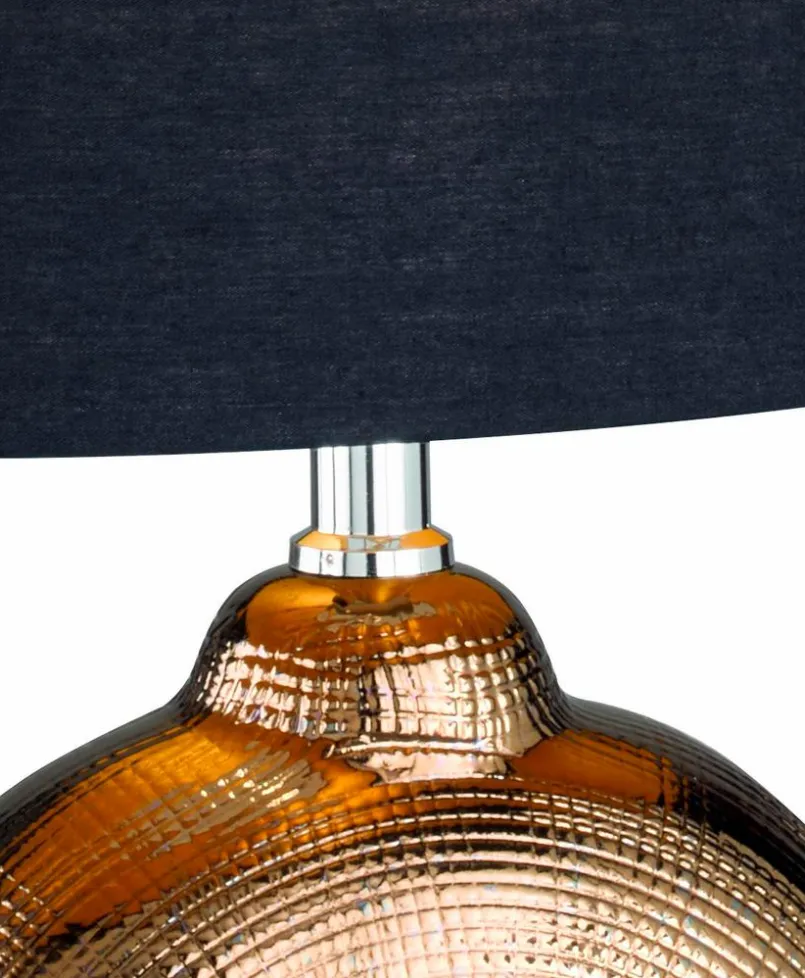 Fischer & Honsel Tischlampen-Tischleuchte Foro Bronze