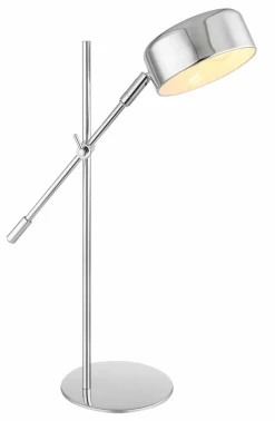 Tischlampen|Globo Tischleuchte Gianna Silber