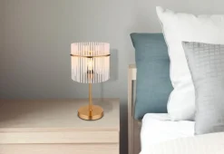 Globo Tischlampen-Tischleuchte Gorley Gold
