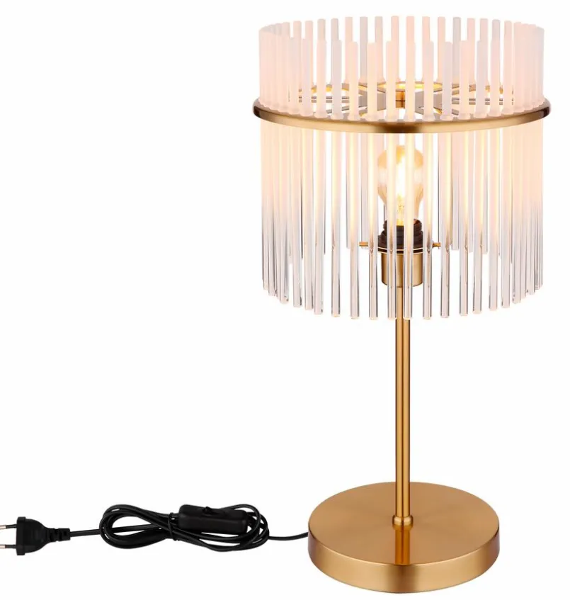 Globo Tischlampen-Tischleuchte Gorley Gold