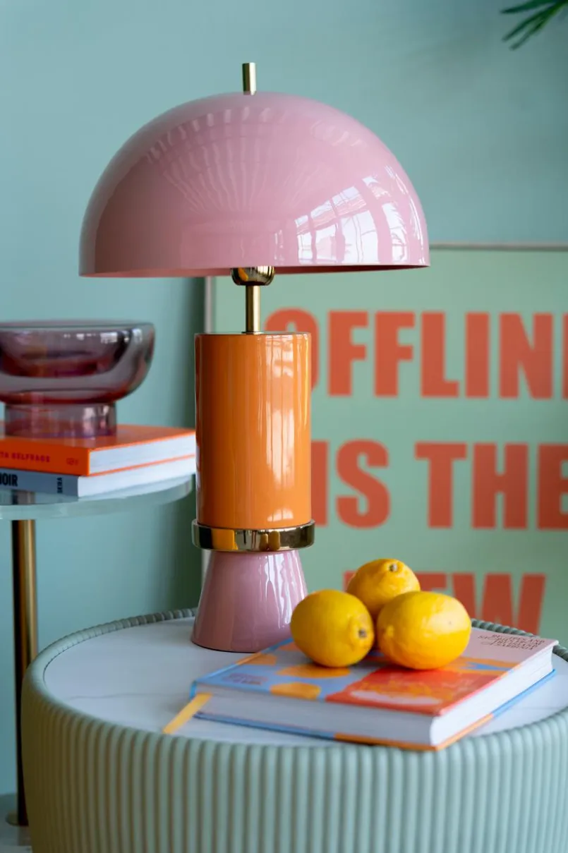 KARE DESIGN Tischlampen-Tischleuchte Josy Rosa