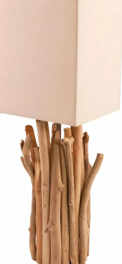 Guru-Shop Tischlampen-Tischleuchte Kukuma Weiß
