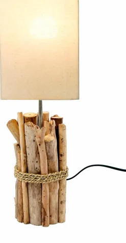 Tischlampen|Guru-Shop Tischleuchte Kuma Weiß