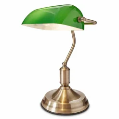Tischlampen|IDEAL LUX Tischleuchte Lawyer TL1 Altmessing